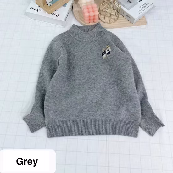 秋/冬の高品質ウルトラソフトキッドユニセックスファッションデザインニットカスタムプルオーバータートルネック長袖セーター色の衣類衣服卸売価格