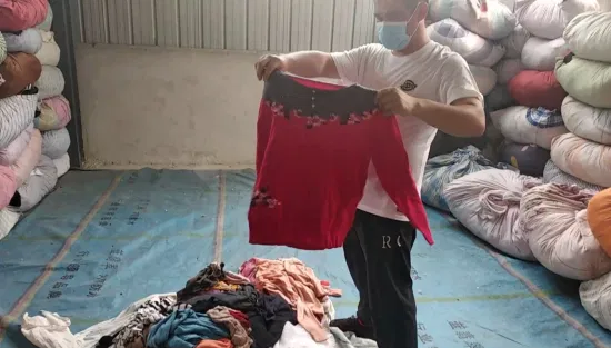 中国卸売中古セーター服混合ブランド男性服俵の中古衣類